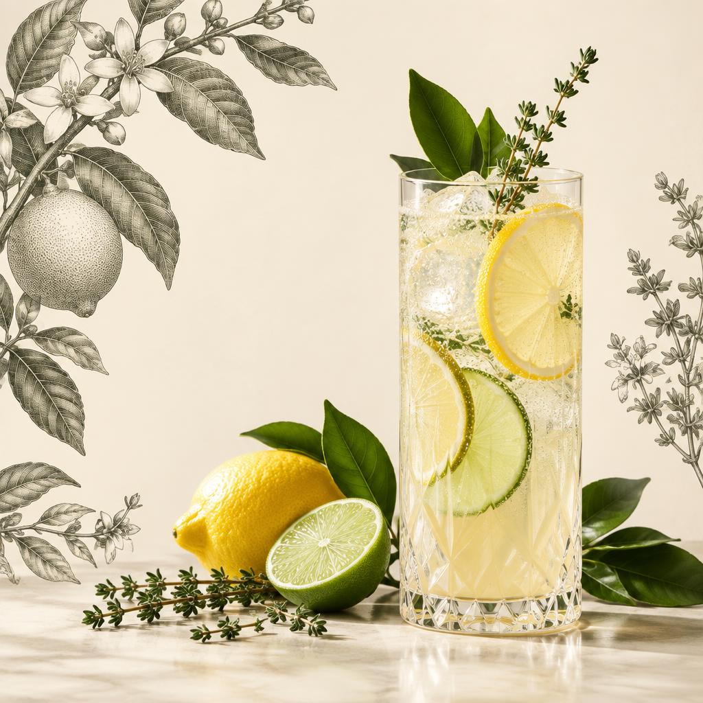 Citrus Paradox Collins cocktail
