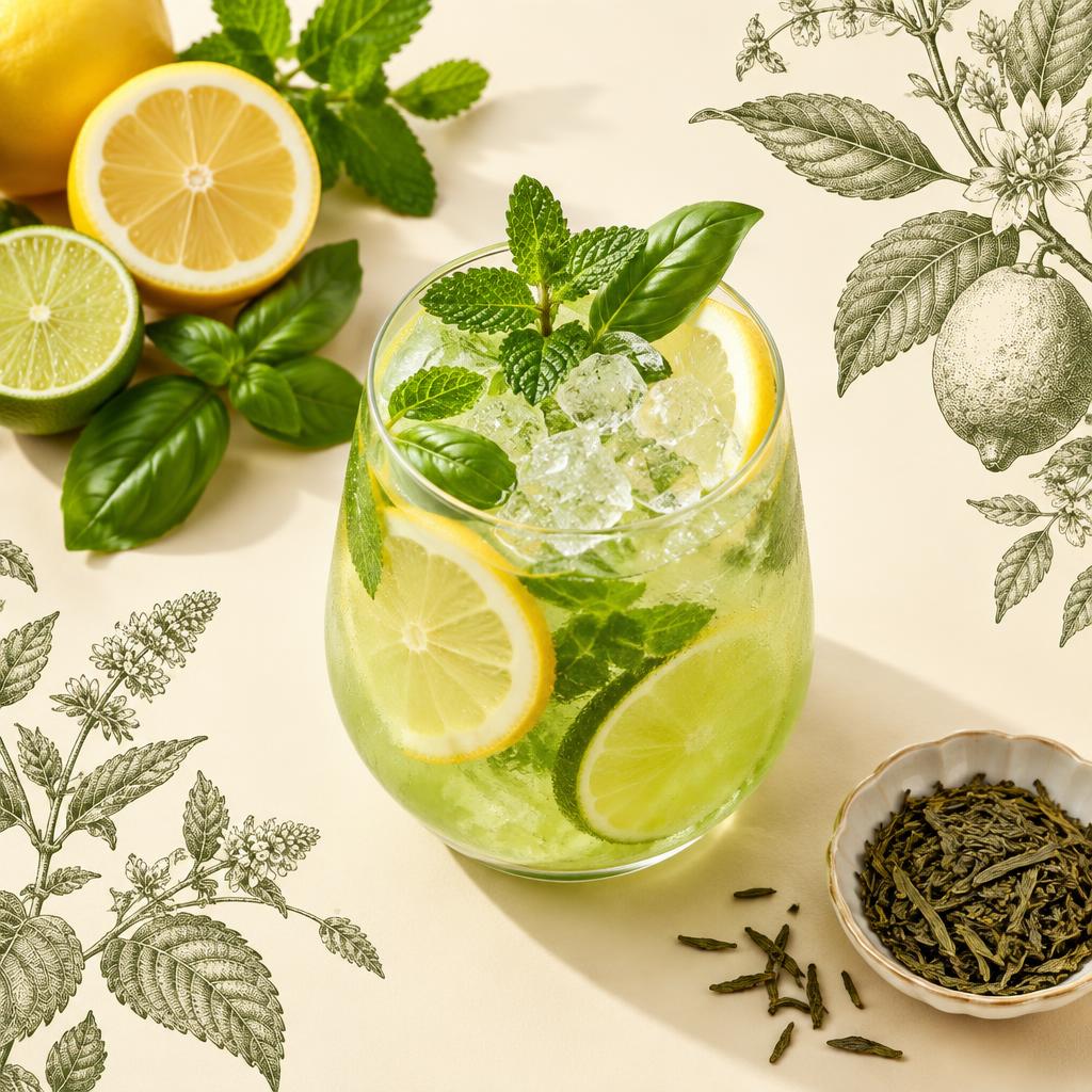 Green Citrus Cooler cocktail