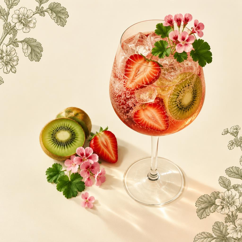 Scarlet Compass Spritz cocktail